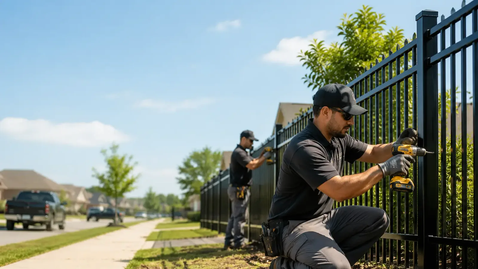 Metal Fence Installation in Sibley, LA